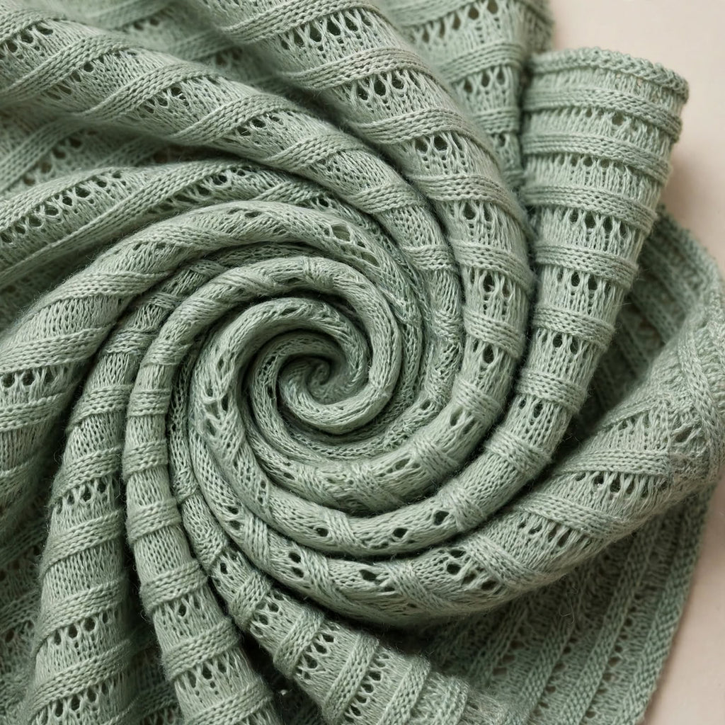 Sueter tejido verde talla L
